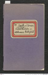 Seite 1, Tagebuch "Spitz a. d. Donau | Paläolithstation u. altbronz. Gräberfeld" (NHMW-PRAE-BBB-49)